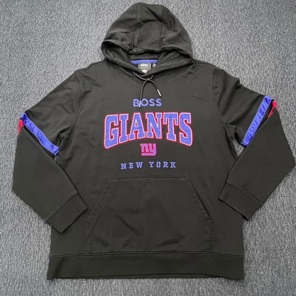 Boss Other - Hugo Boss x NFL New York Giants Hoodie Black Mens XXXL Pullover Sweatshirt